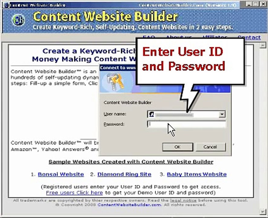 Create a Content Website in 2 Easy Steps