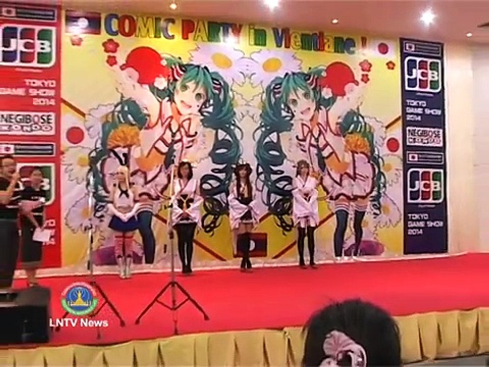 Lao NEWS on LNTV: 4th Lao Cosplay Contest' promotes cultural exchange.23/6/2014