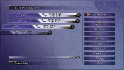 FINAL FANTASY X/X-2 HD Remaster (Omega Ruins Chests)