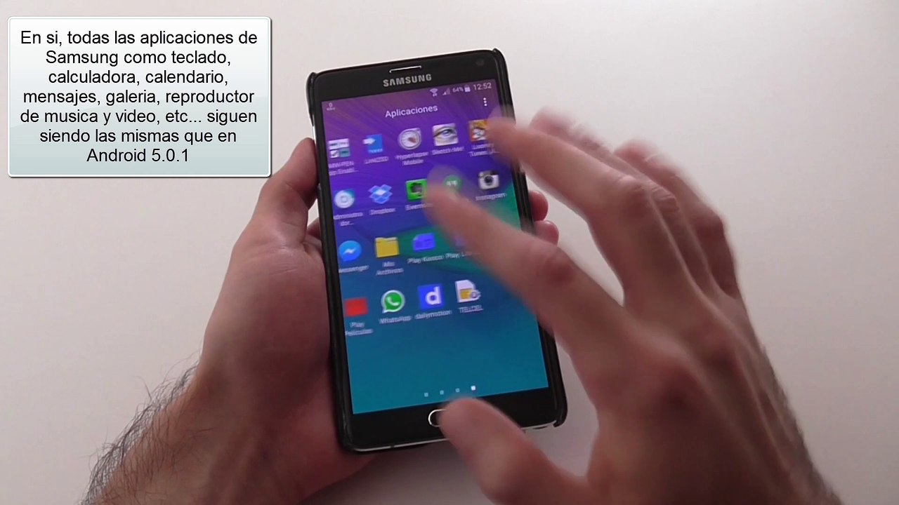 GALAXY Note 4 - Review Análisis Actualización Android 5.1.1