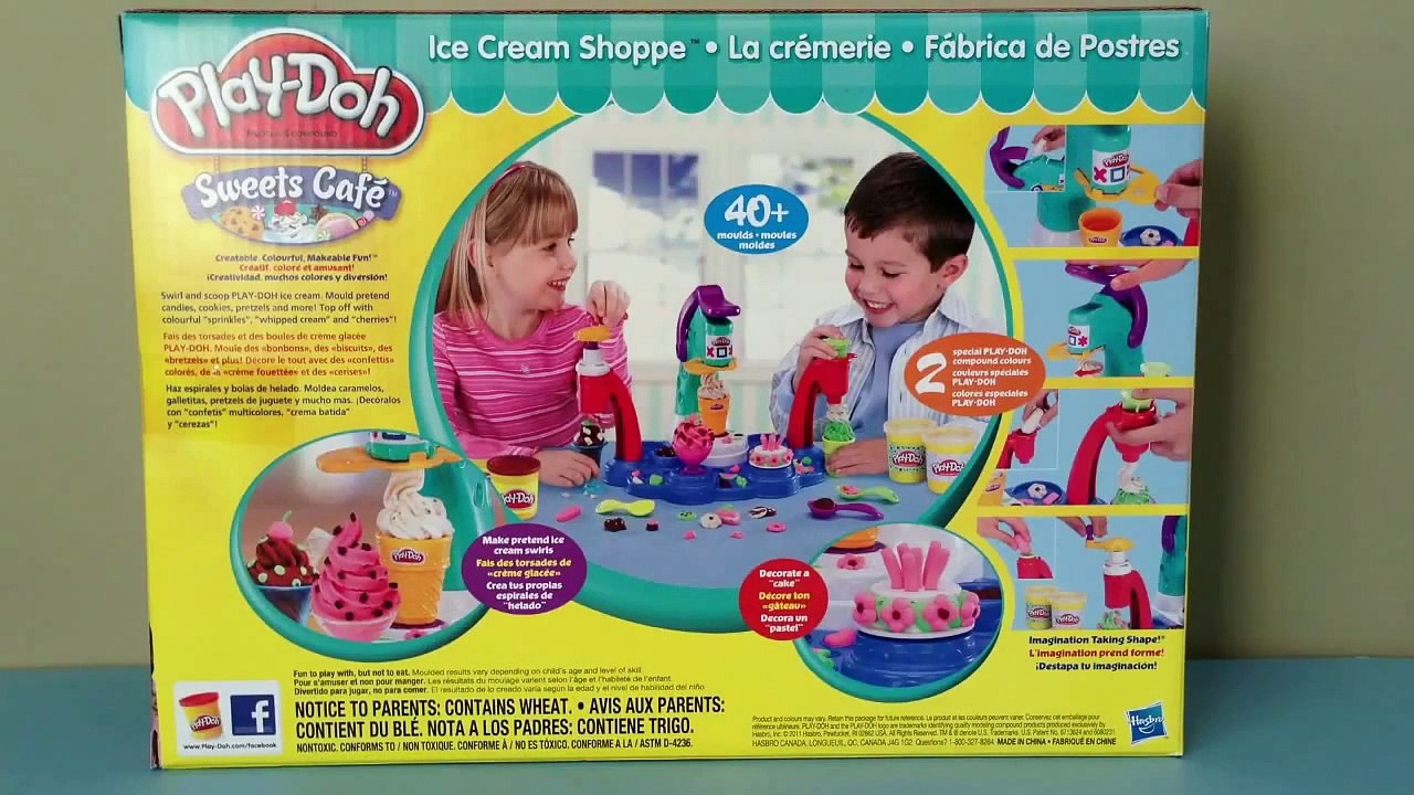 PLAY DOH  Magic Swirl Ice Cream Shoppe   Hasbro Playset