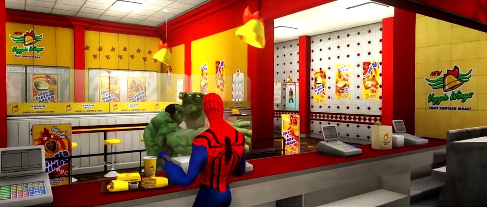 HULK, Spider-man & Iron Man [The Avengers] Epic Race Custom Lightning Mcqueen Cars!