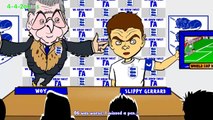 STEVEN GERRARD RETIREMENT by 442oons Gerrard England Gerrard retires   football cartoon