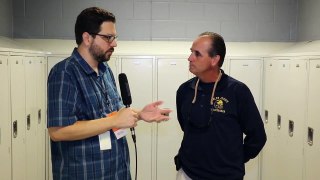 Belen Jesuit football coach Rich Stuart - Dolphins HS Media Day