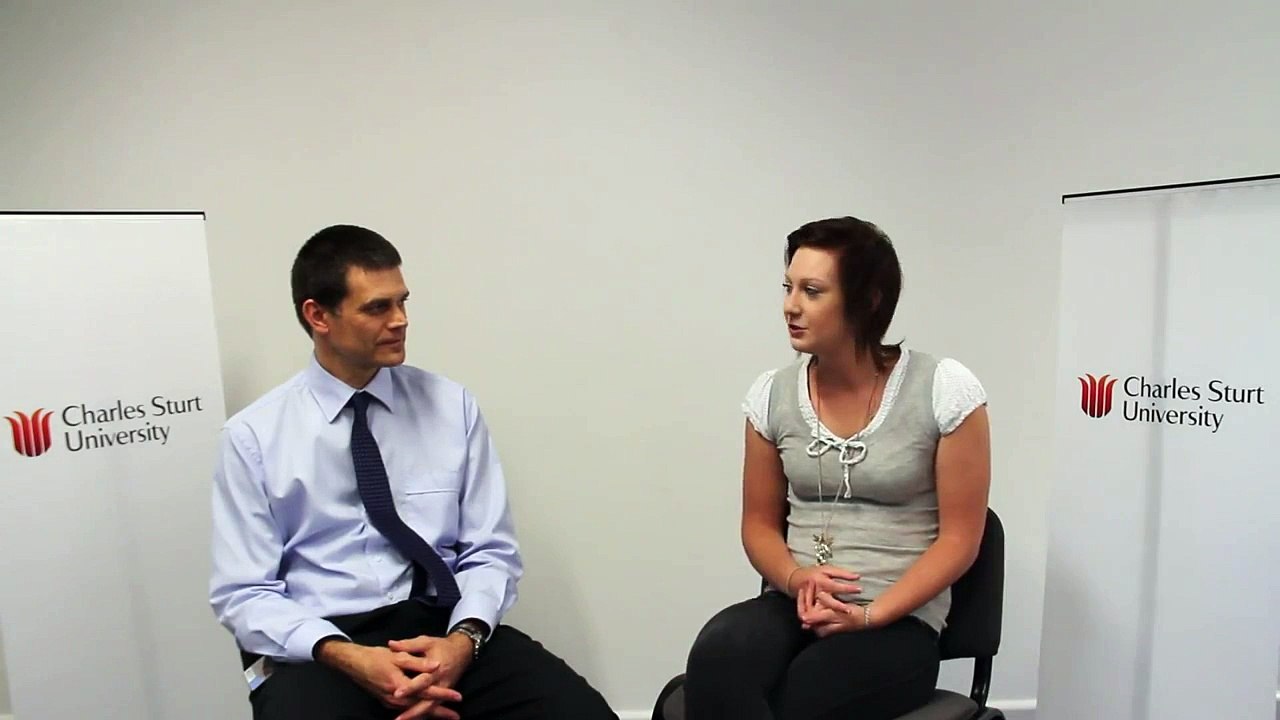 New Vice-Chancellor, Professor Andy Vann, welcomes new students to Charles Sturt University.