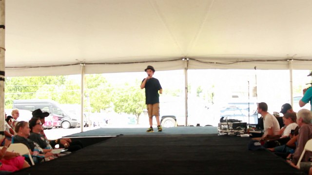 Brady Shattan sings 'Never Been To Spain' Elvis Week 2015