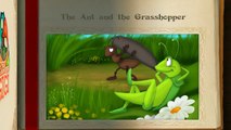 The Ant and the Grasshopper.   Fairy tales and stories for children.