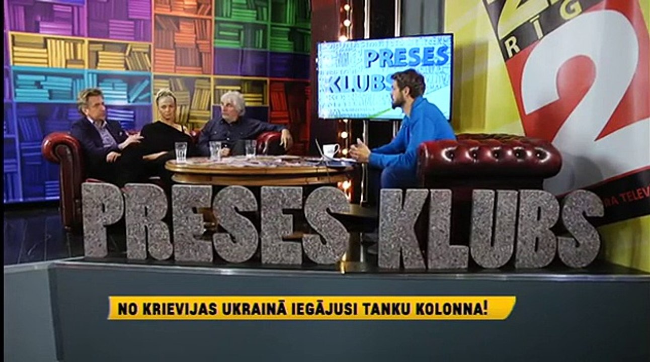 No Krievijas Ukrainā iegājusi tanku kolonna!, Preses Klubs,1. daļa
