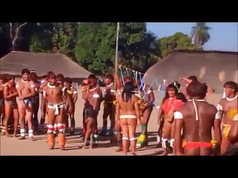 Amazon Rainforest Brazil 2015 Xingu tribes Festival dance