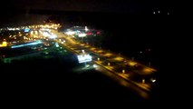 Night Approach and Landing in Bucharest Baneasa Airport