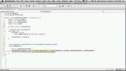 Unity 3d - Camera Controls Part 2