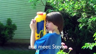 NERF/WATER GUN WAR