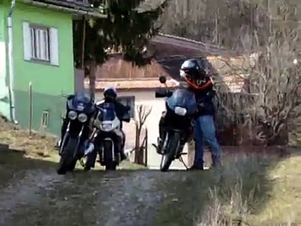 Honda Transalp & Yamaha TDM adventures - 15.03.2009