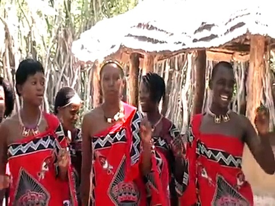 África do Sul -  Tribo Swazi - Canção Zulu