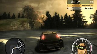 NFS Most Wanted Crazy Car! Bug!