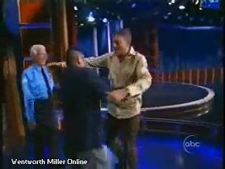 Wentworth Miller on Jimmy Kimmel Oct 2006