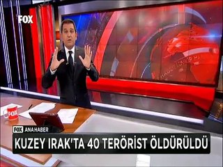 Havadan ve karadan Kuzey Irak'ta yapılan operasyonlarda 40 PKK'lı öldürüldü