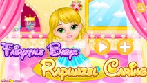 Disney Games - Fairytale Baby: Rapunzel Caring - Disney Games for Girls
