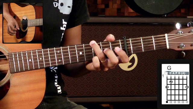 Skank - Esquecimento (como tocar - aula de violão)