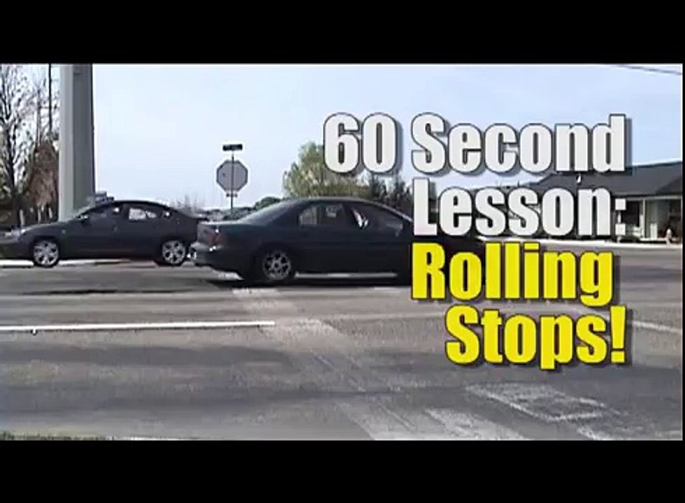 60 Second Lesson:  Rolling Stops