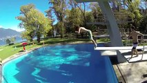 Lido Locarno - Summer 2014 | Extreme Diving tricks | GoPro