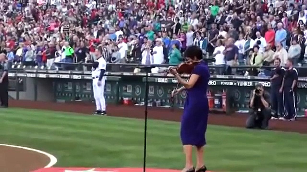 美國國歌　小提琴