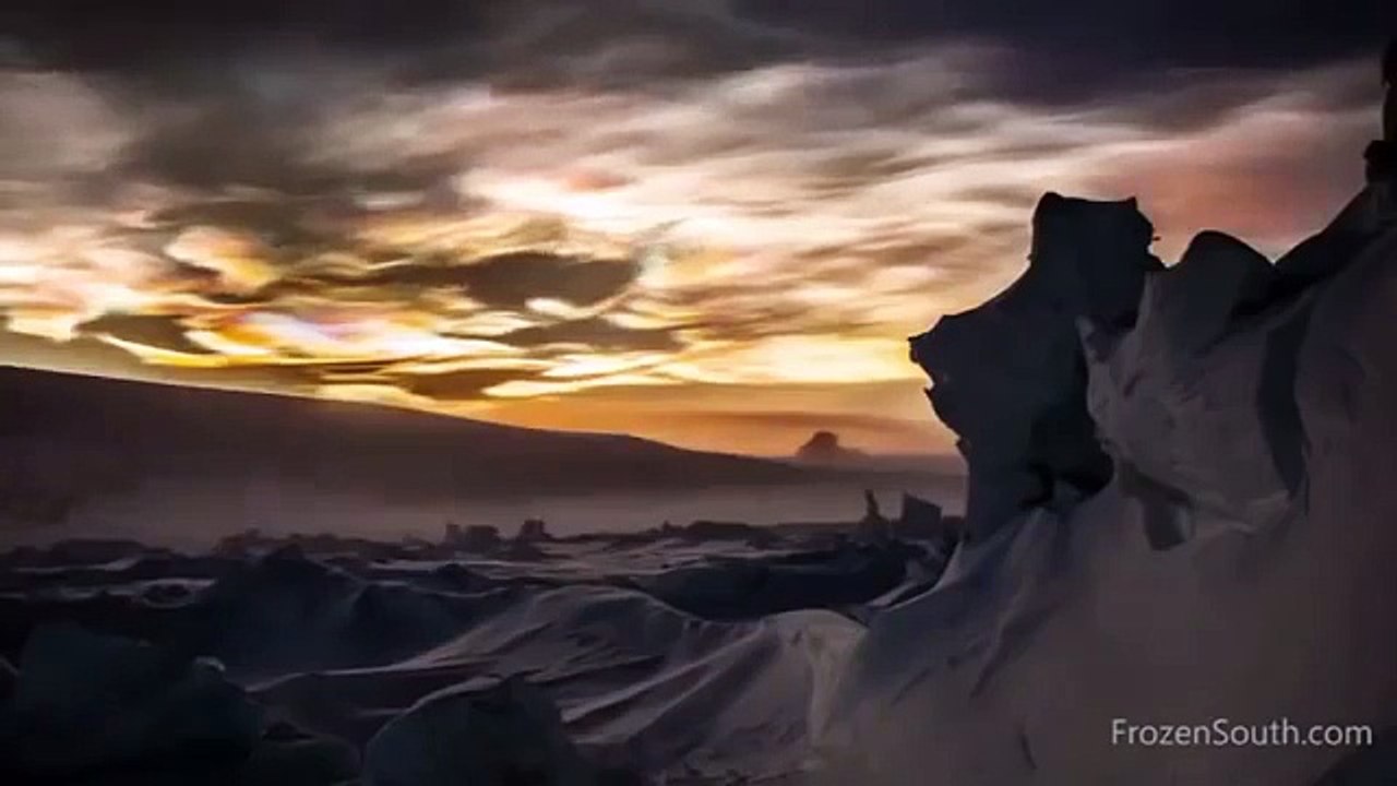 Flat Earth Debunked: A time lapse of the 24 hour sun in Antarctica