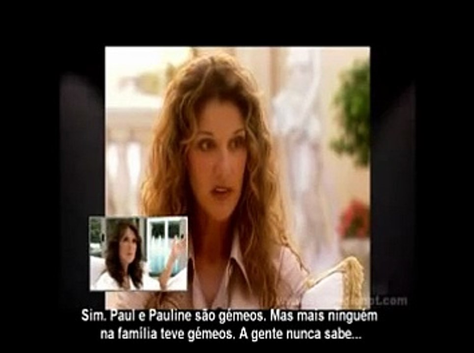 Celine Dion - Interview Pregnant Oct 2010 - Part 1 Legendado Portugues