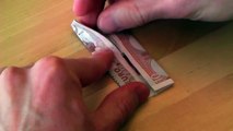 Origami - Chemise en billet - Dollar Bill Shirt [Senbazuru]