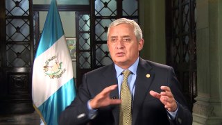 EXCLUSIVA: Otto Pérez Molina, Presidente de Guatemala