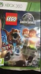 Lego Jurassic world Xbox 360 unboxing review by Burtrum