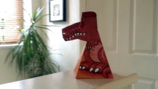 Amazing T-Rex Illusion! (Make your own!)