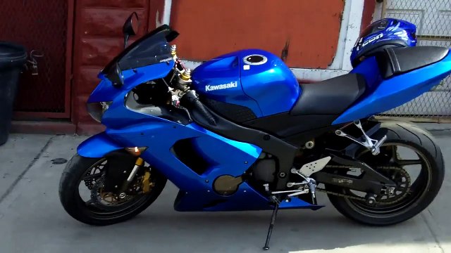 Plasma Blue Kawasaki Ninja ZX6R / ZX636 (SOLD)