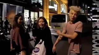 Want to see G-Dragon getting Very Happy in UK after MV shots.