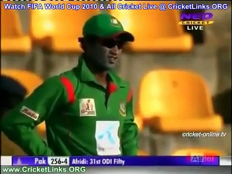 ---Shahid Afridi 124 (60) - Asia Cup 2010   Pakistan v Bangladesh