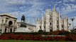 UHD Ultra HD 4K Video Stock Footage Milan Cathedral Italy Milano Duomo Famous Italian Icon Expo 2015