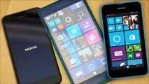 Microsoft Lumia 535 vs Nokia Lumia 525 vs Lumia 530 Comparison Review