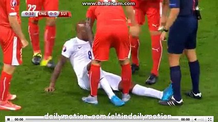 Fabian Delph Gets Injured - England 0-0 Switzerland - 08.09.2015