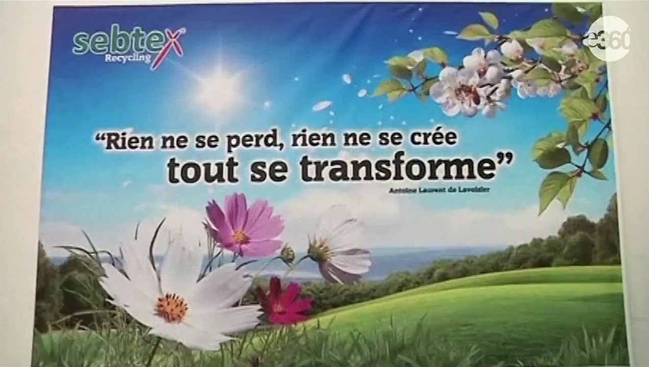 Una fábrica de Argelia recicla botellas de plástico para fabricar ropa