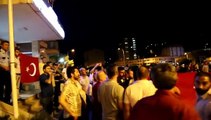 PAZAR'DA TERÖR SALDIRILARI PROTESTO EDİLDİ