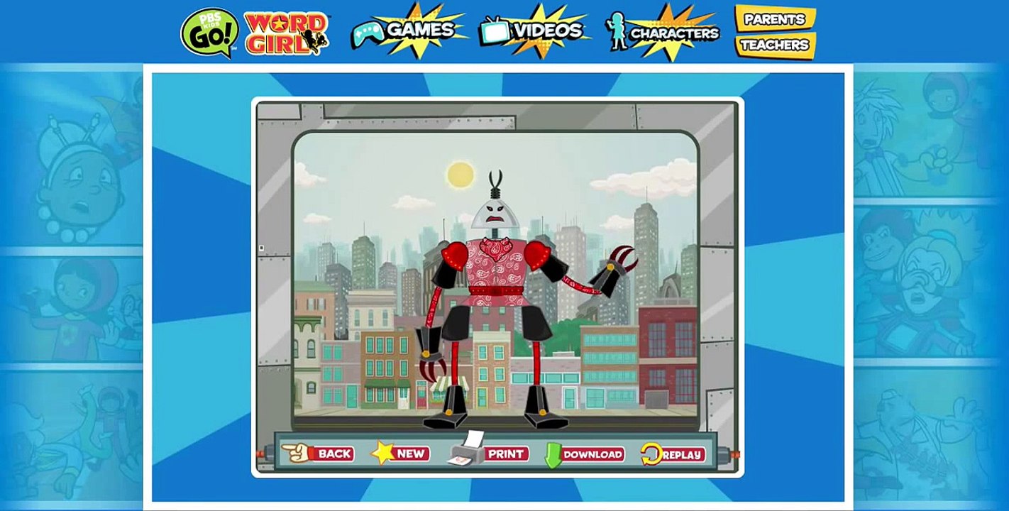 WordGirl: Tobey's Robot Workshop #4