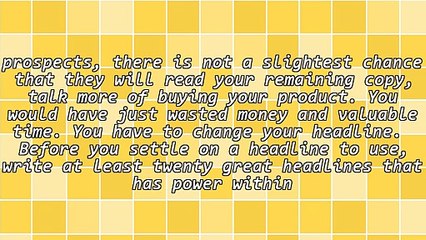 How To Write A Successful Direct Advert to Your Prospects