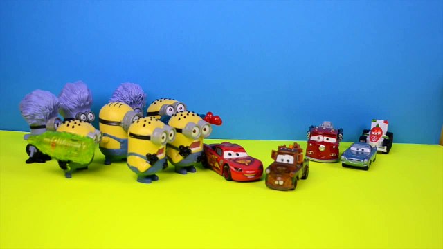 Disney Cars Mater Tells Funny one liner Jokes to laughing minions