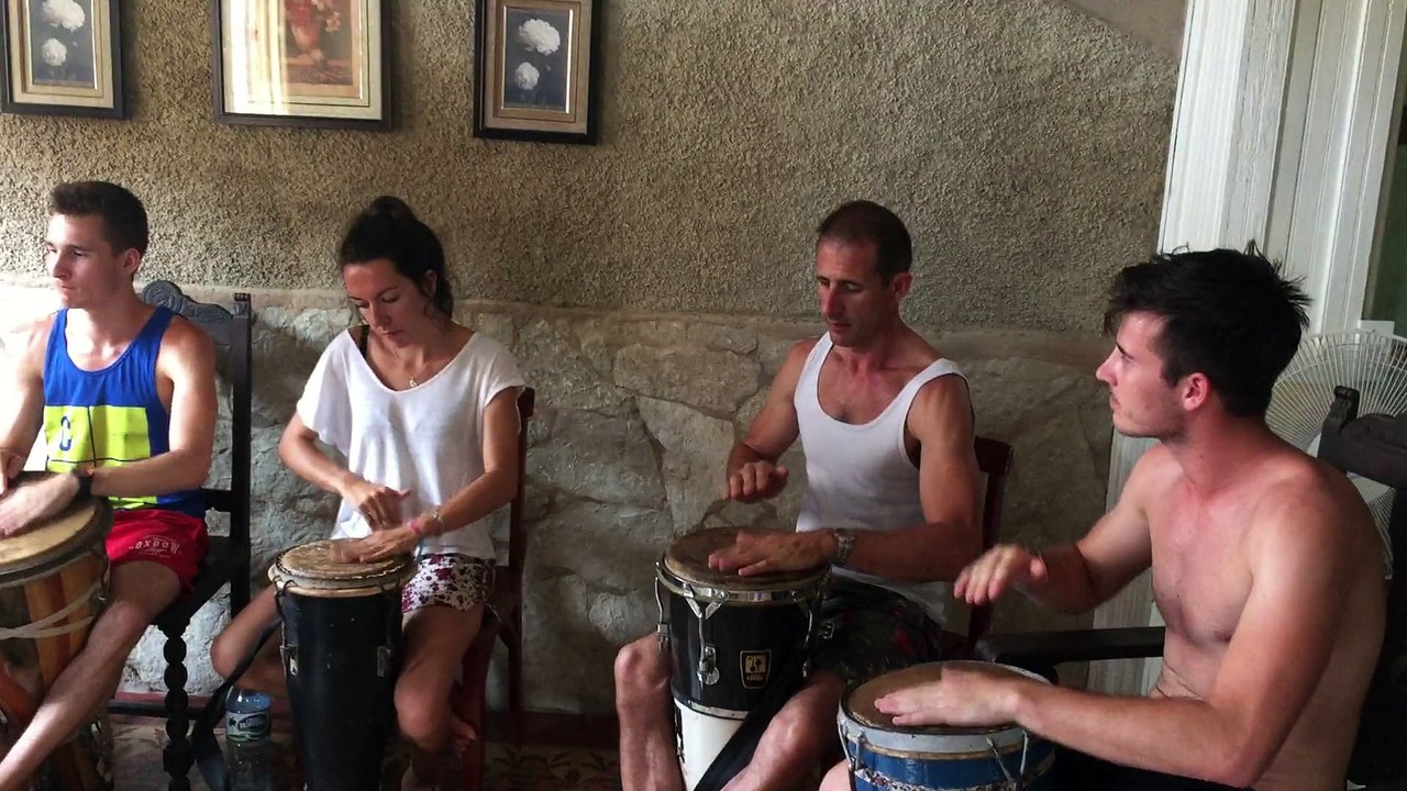 Cours de percussion groupe carnaval du 12 juillet au 26 juillet 2015