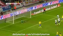 David Alaba Penalty Kick Goal - Sweden 0-1 Austria - 08.09.2015