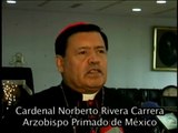 El Cardenal Rivera Carrera lamenta ley de adopción de menores por parte de homosexuales.