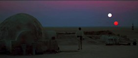 Star Wars Binary Sunset