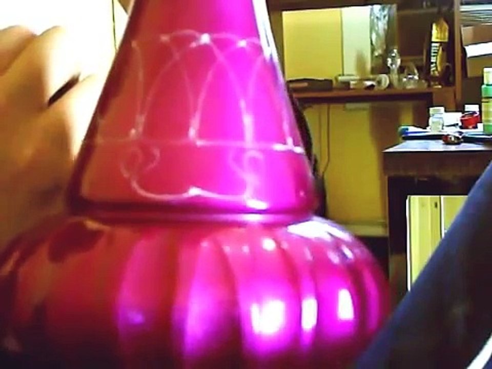 Drawing Arches and Cobras on Jeannie Genie Bottle