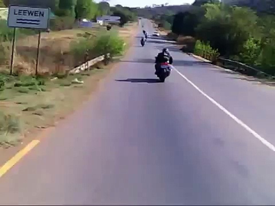 Horrible bike accident caught on tape