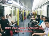 Shenzhen Metro (Under Ground Train System), Shenzhen, People of Republic China.
